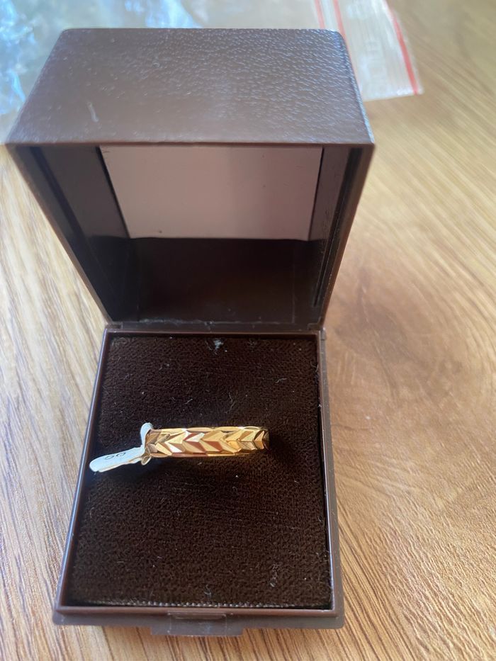 Alliance plaquée or - photo numéro 2