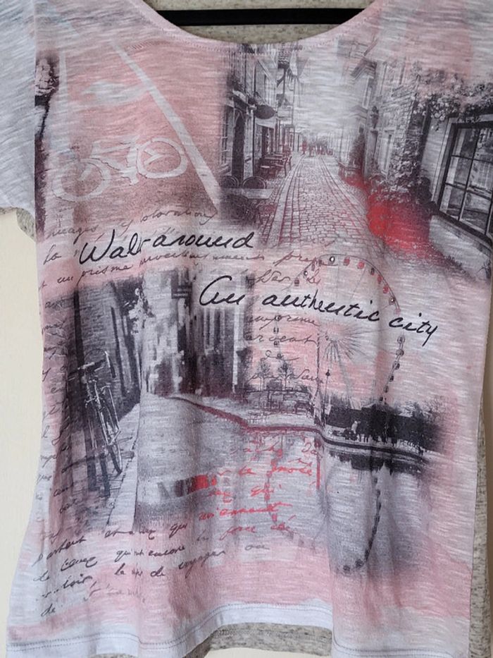 Lot de 3 t-shirt Vintage - Cache Cache et Armand Thiery - photo numéro 10