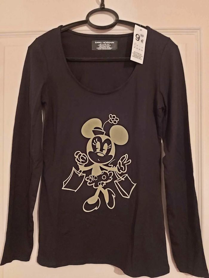 T-shirt manches longues "Minnie"