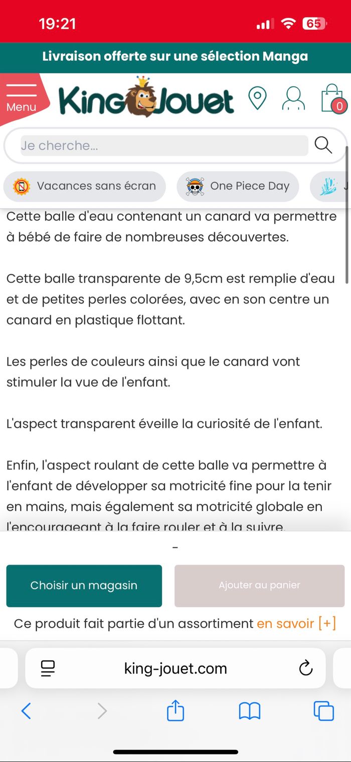 2 lots encastrements cigogne + 1 balle d’eau canard - photo numéro 2
