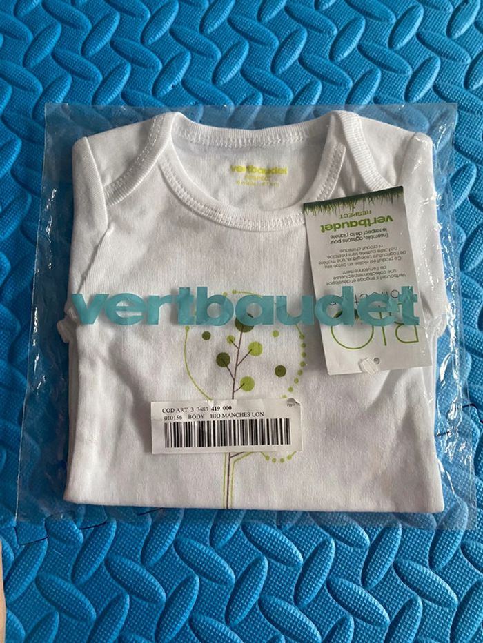 Body manches longues Vertbaudet Taille 6 mois