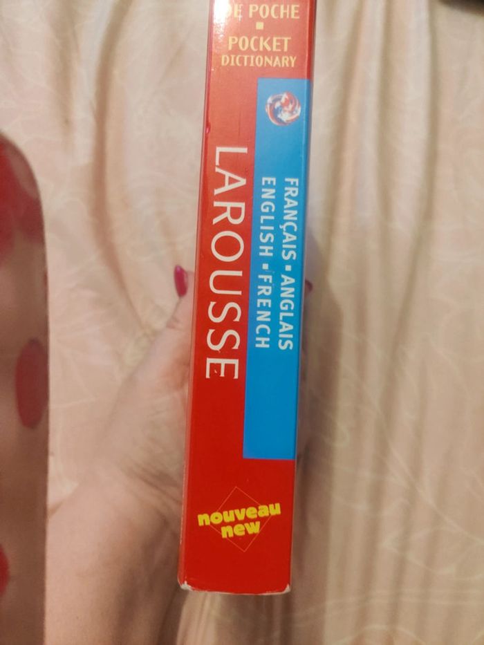 Dictionnaire de poche Larousse français anglais - photo numéro 3