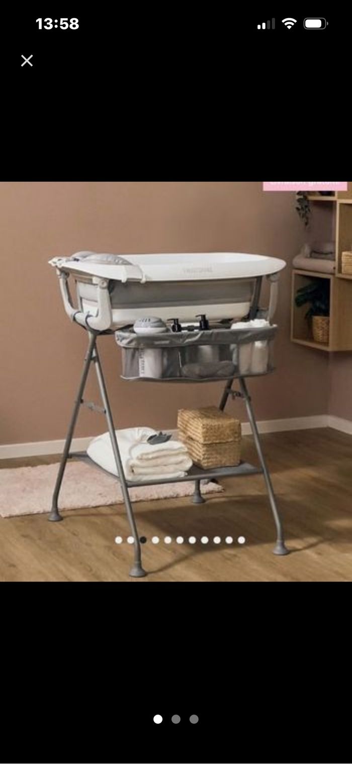 Baignoire sur pied avec coussin Négociable - photo numéro 3