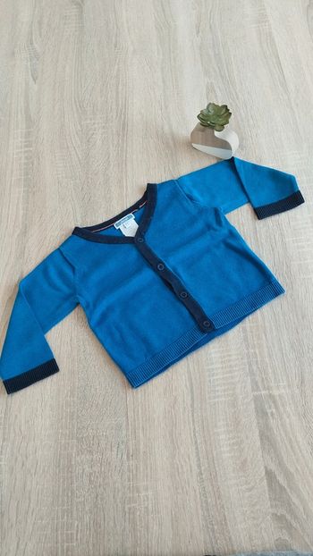 Gilet Jacadi bleu