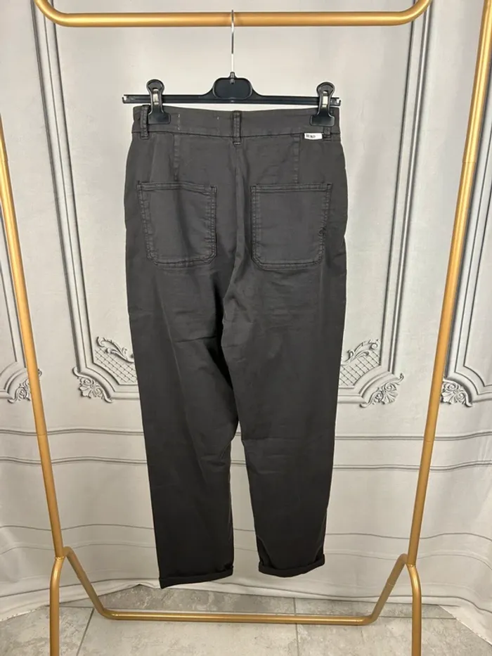Pantalon cargo taille haute Gris Reiko W25 neuf - photo numéro 6