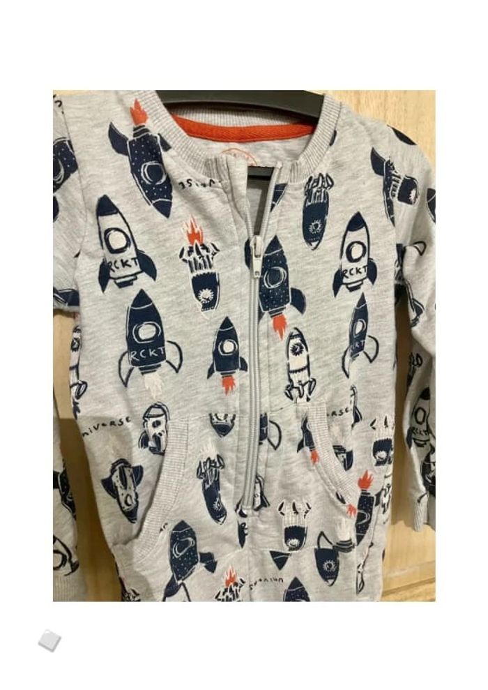 Combinaison pyjama coton 86 cm - photo numéro 5