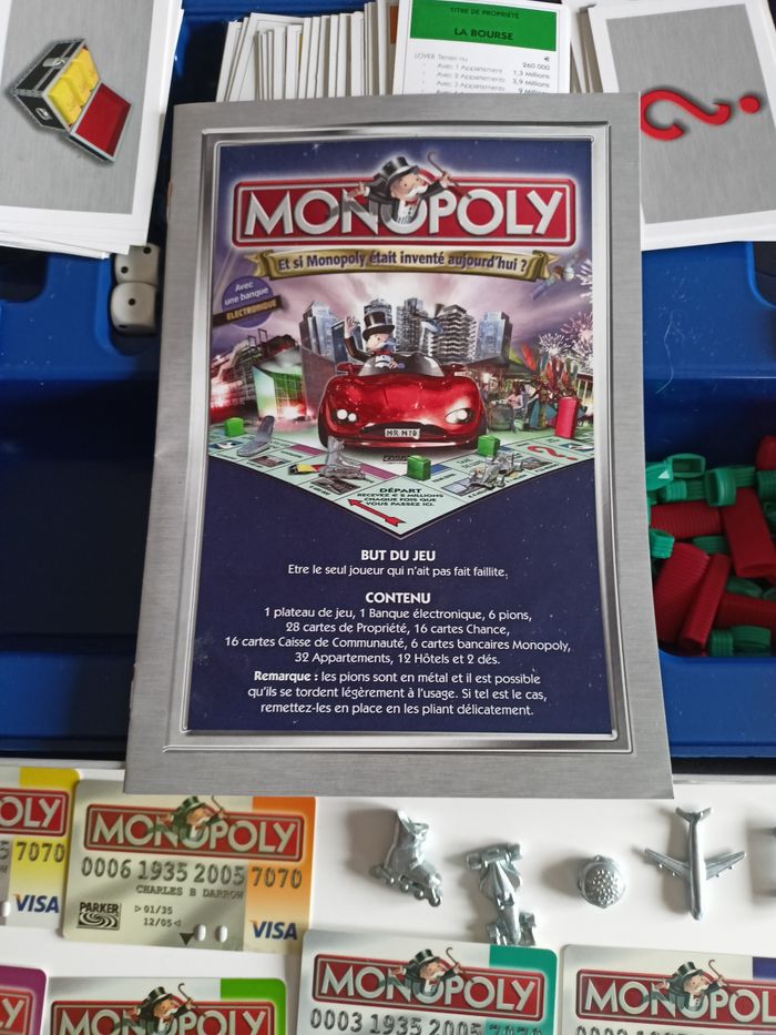 Monopoly avec banque électronique parker complet et fonctionne - photo numéro 6