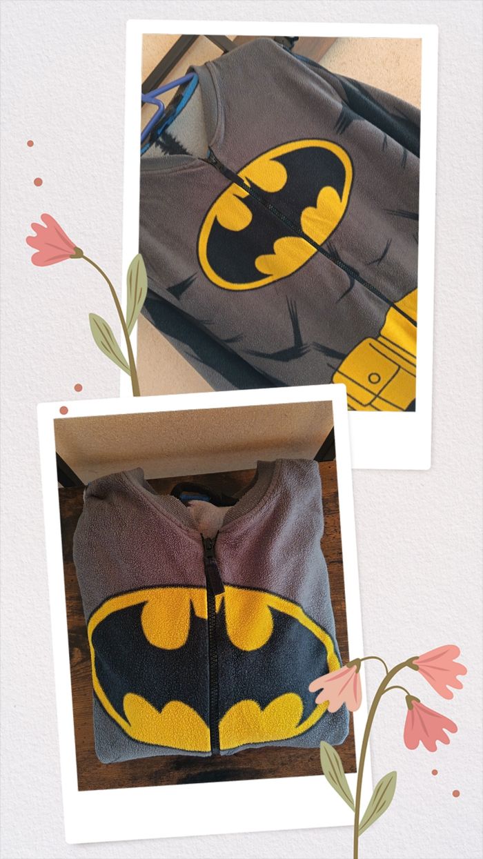 Combinaison pyjama Batman S