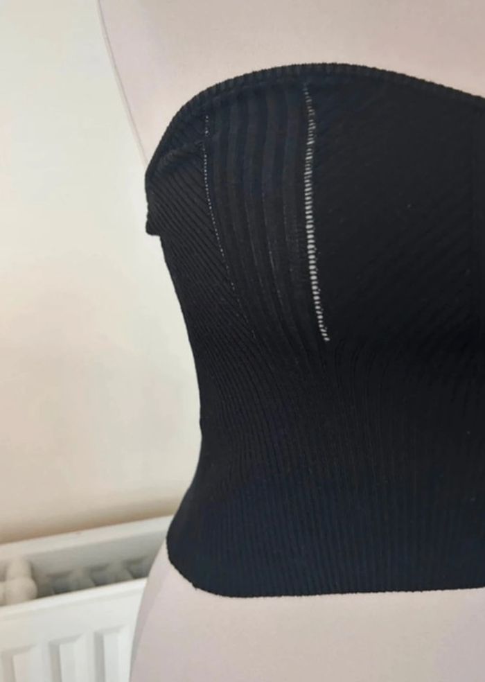 Top bustier, noir, Miss selfridge - photo numéro 2