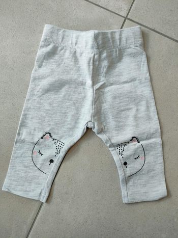 Legging gris - Taille 3 mois
