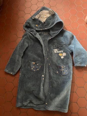 Robe de chambre velours fille 3/4 ans petit béguin