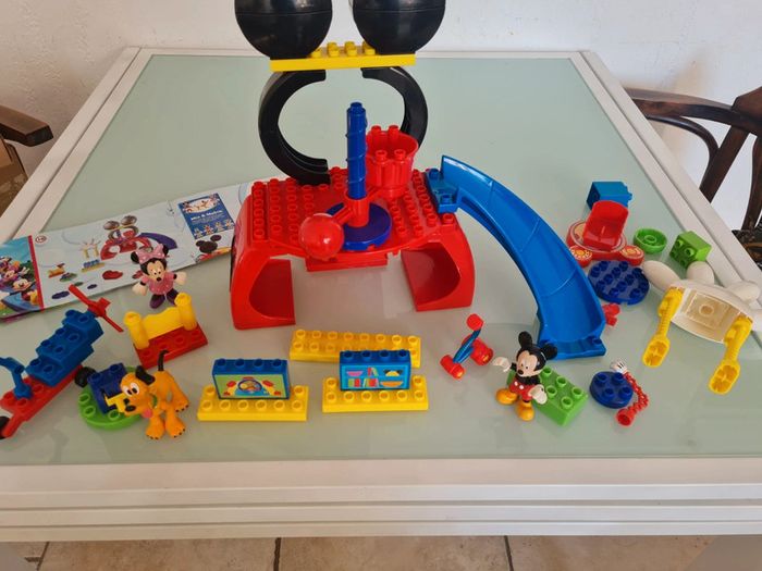 Lego mega bloks 7904 - maison de mickey - notice - photo numéro 2