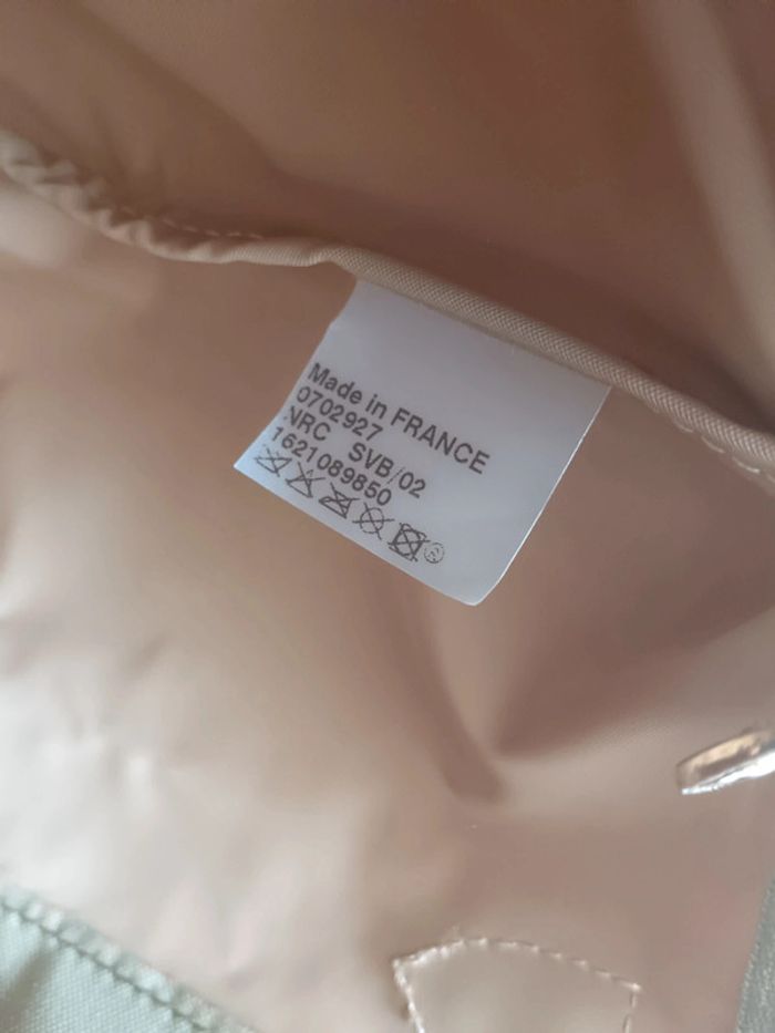 Longchamp | le Pliage kaki et cuir marron | t. S - photo numéro 10