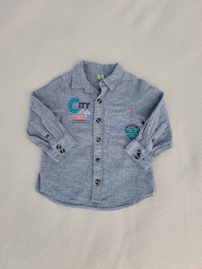 Chemise manches longues orchestra 2 ans 92 cm