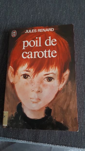 Livre vintage Poil de carotte