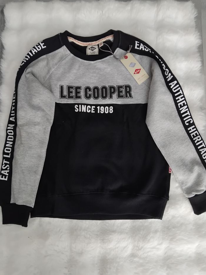 Sweat gris Lee Cooper, 12 ans