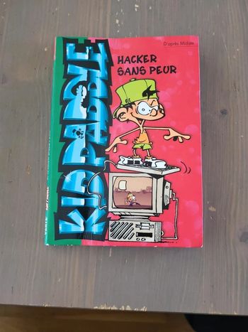 Livre Kid Paddle - Hacker sans peur- bibliothèque verte