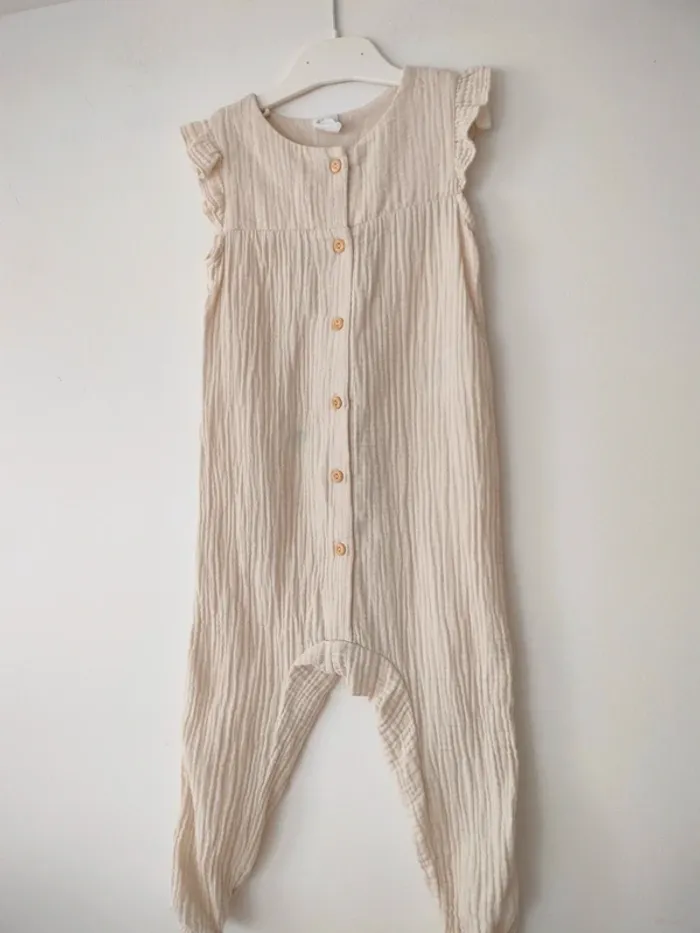 (e) combi gaze de coton H&M 92cm