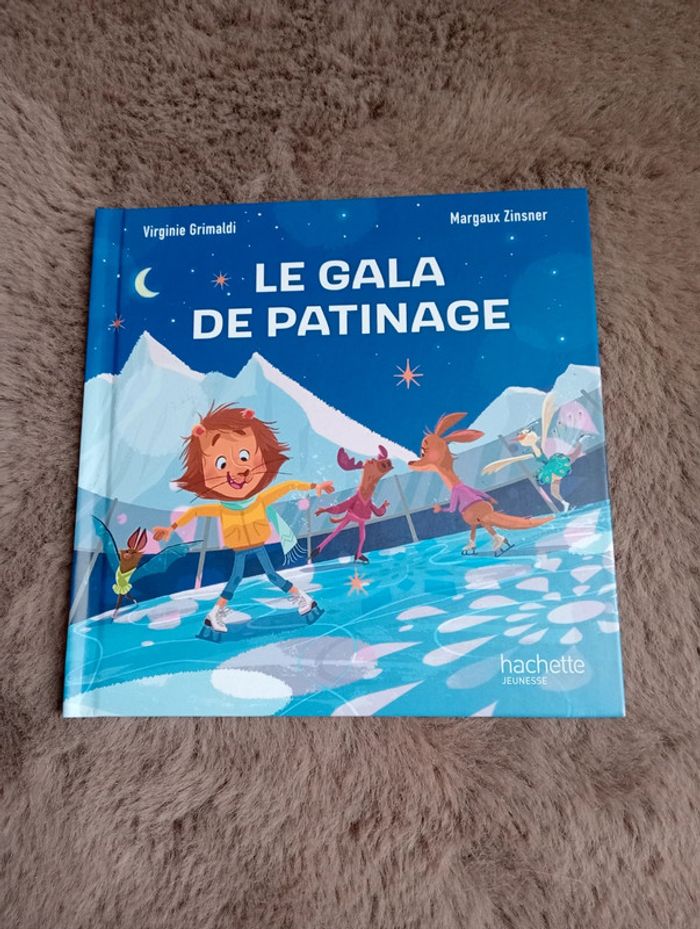 Livre Hachette le gala de patinage