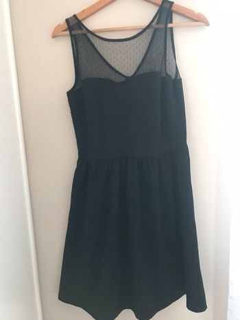 Robe noir Etam décolleté cœur