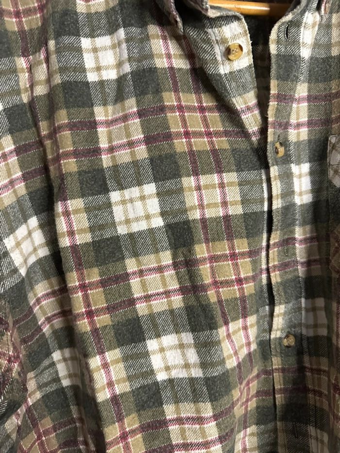 Chemise à carreaux T45/46 coton funny boy - photo numéro 3