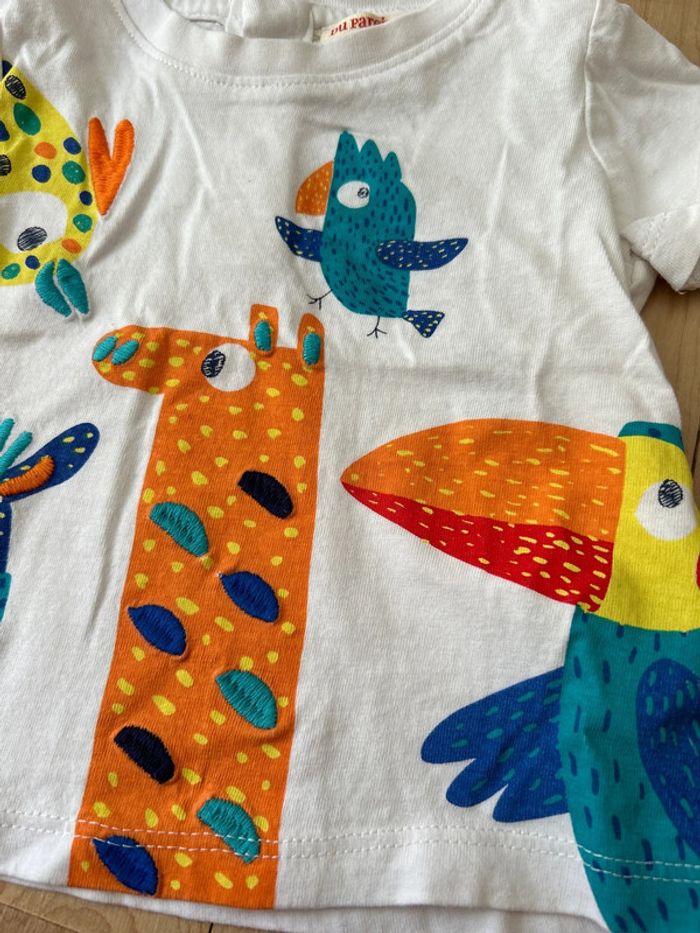 T-shirt Du pareil au Même 6 mois - photo numéro 3