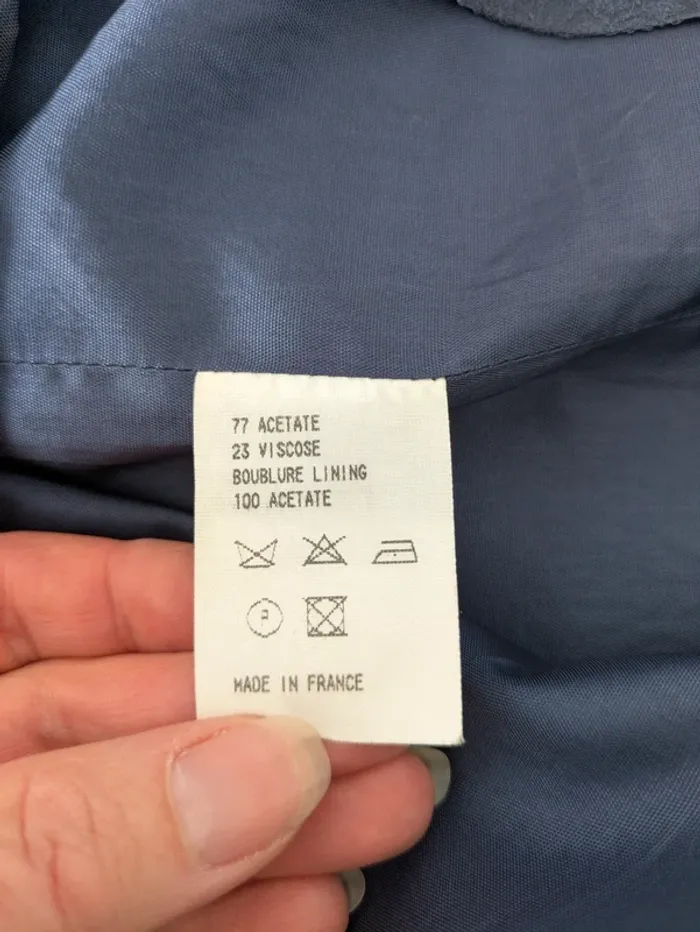 Robe vintage marine - 123 - taille 38 - photo numéro 5