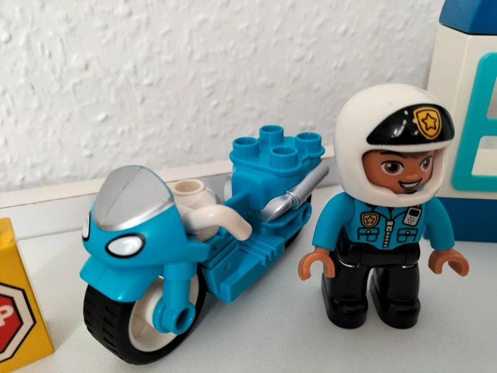 Duplo moto police bleu - photo numéro 2