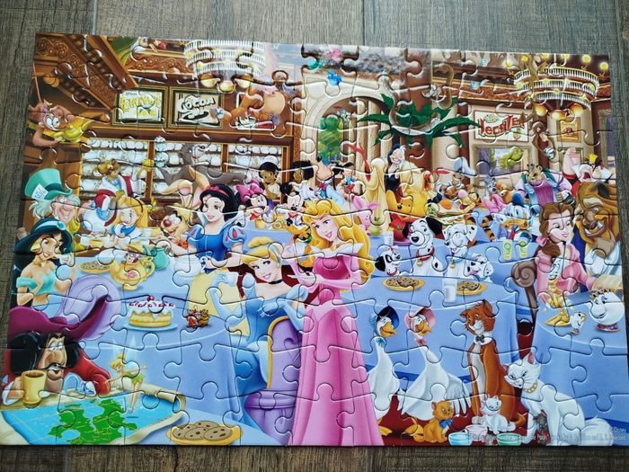 Puzzle, enfants, 6 ans et plus, personnages Disney, King, TBE - photo numéro 2