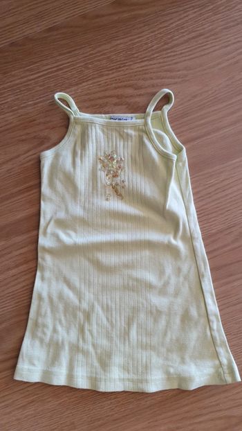 robe 2 ans okaidi vert anis