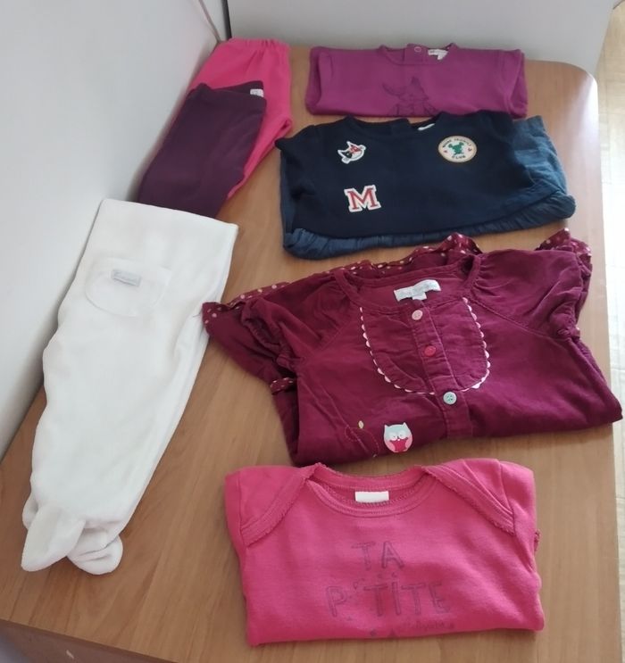 Lot de vêtements 9 mois fille