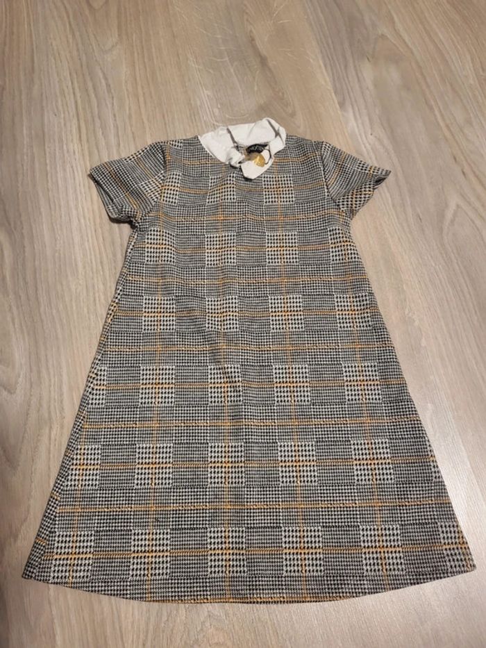 Magnifique robe à carreaux fille 5 ans in extenso