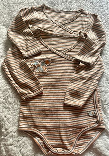 Lot 2 bodies 12 mois