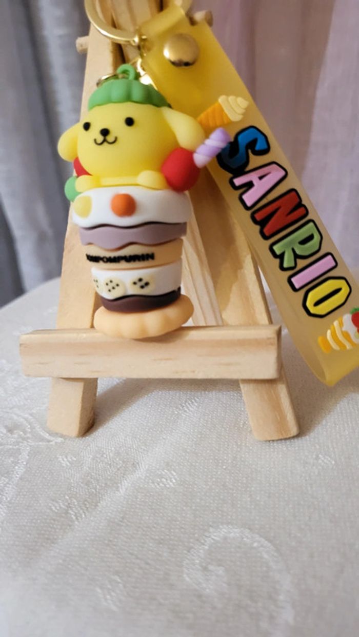 Porte-clés Pompompurin Sanrio - photo numéro 2