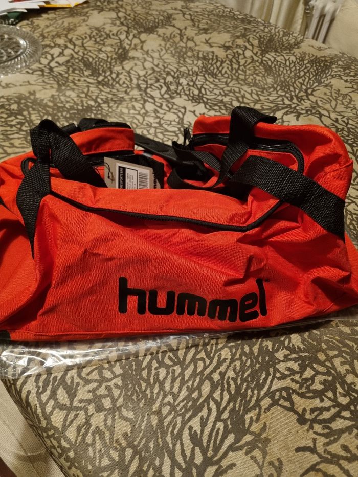 sac de sport rouge Hummel - photo numéro 2