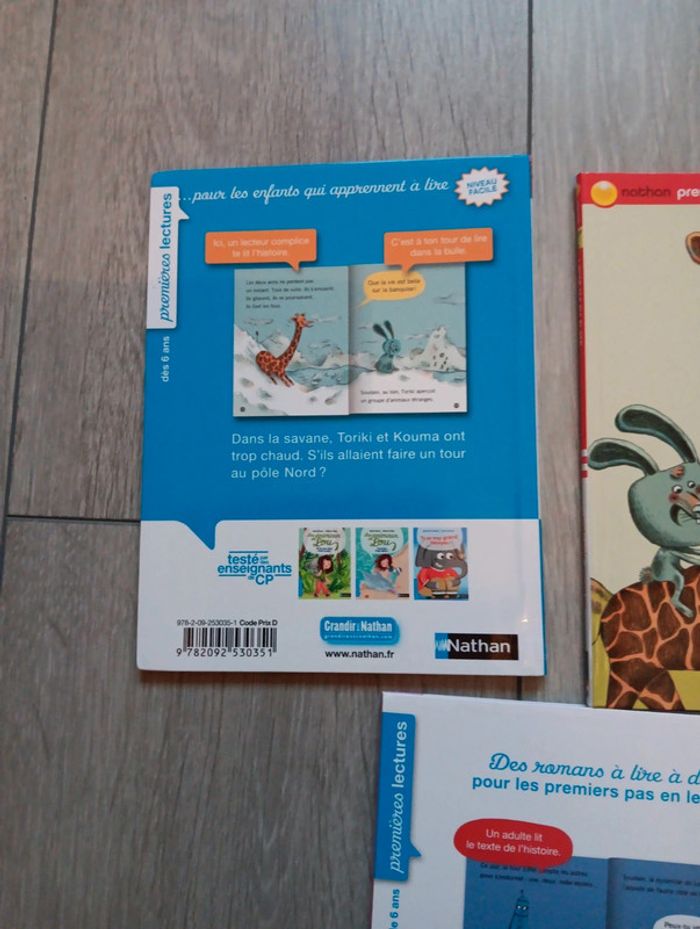Lot de 3 livres Premières lectures Nathan - photo numéro 5