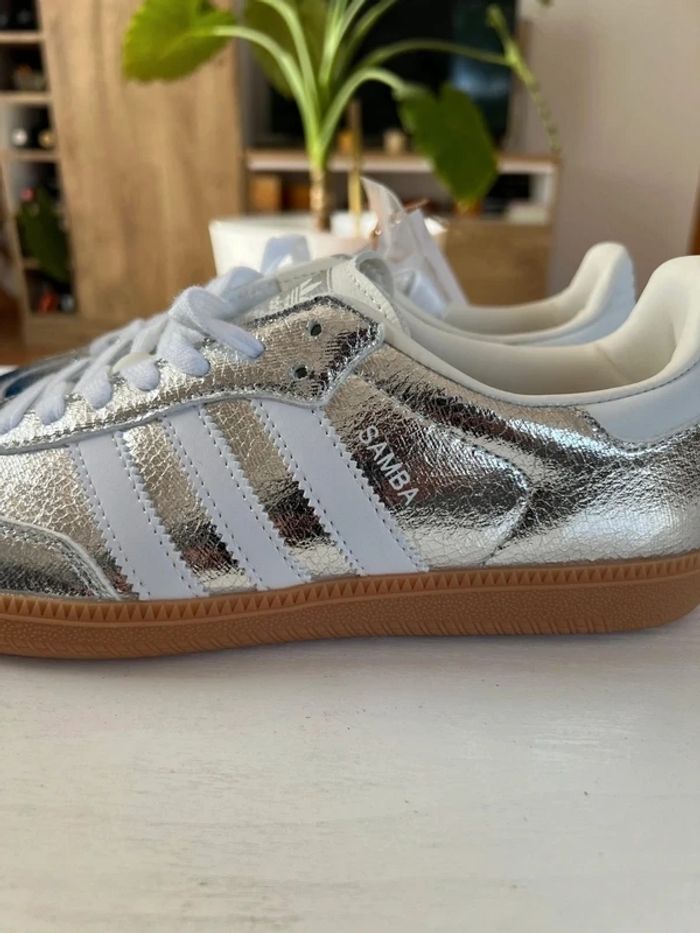 Adidas Orginals Samba silverArgenté Taille 37 - photo numéro 2