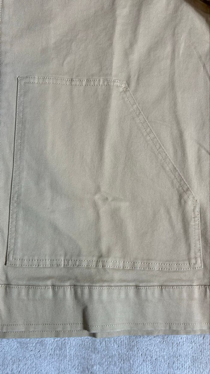 Veste Tommy Hilfiger - Coton Biologique - Beige taille XL - photo numéro 4