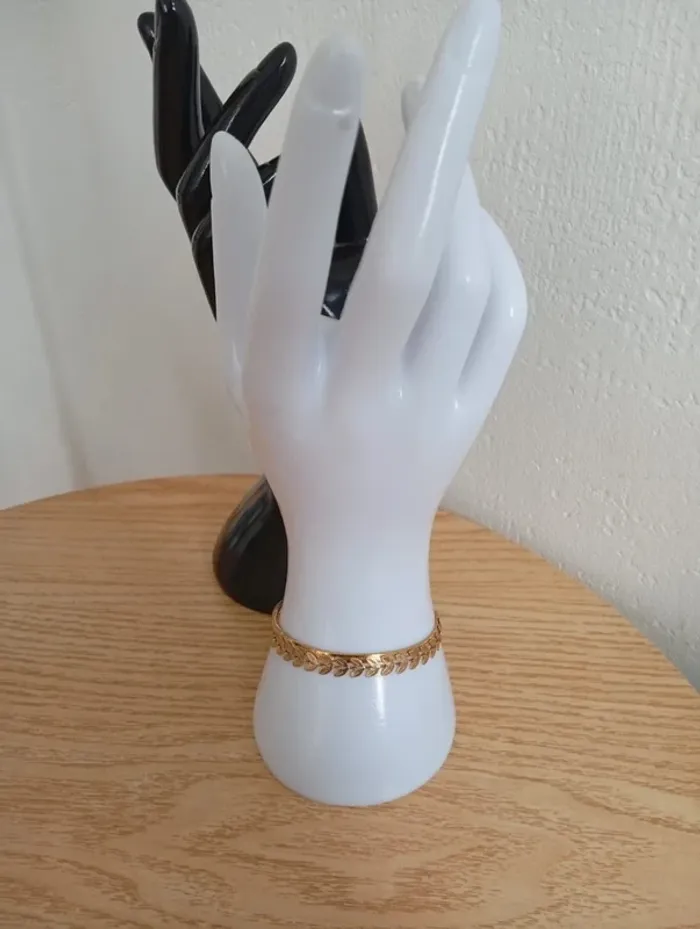 Bracelet double en acier inoxydable couleur