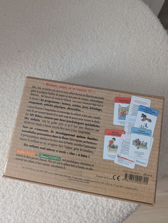 La boîte anti ennui Enfants NEUF - photo numéro 3