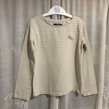 T-shirt rayé or 4 ans Okaidi