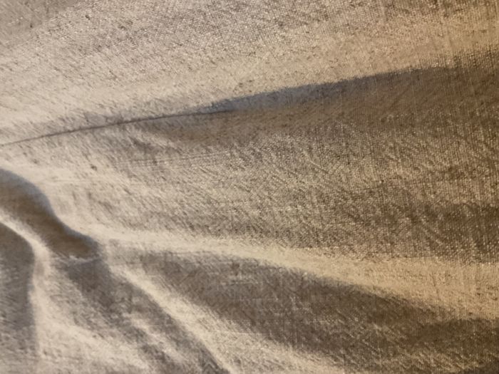 Robe crème lin - photo numéro 3