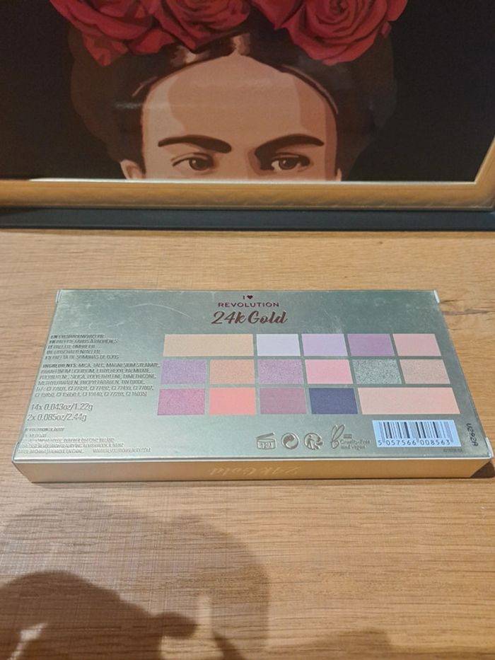 Revolution : palette 24k Gold - photo numéro 2