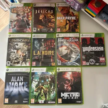 Lot 10 jeux xbox 360