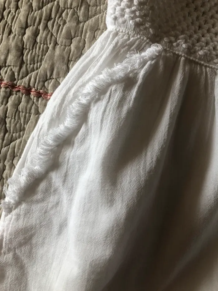 Jupe blanche Blanc du Nil en taille 1 - photo numéro 3