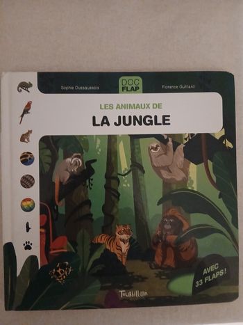 Livre les animaux de la jungle