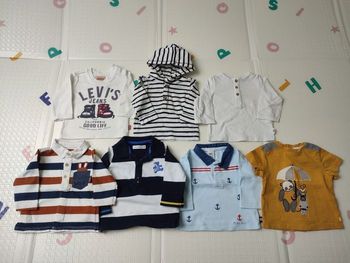 Lot Tshirt ML 3 mois