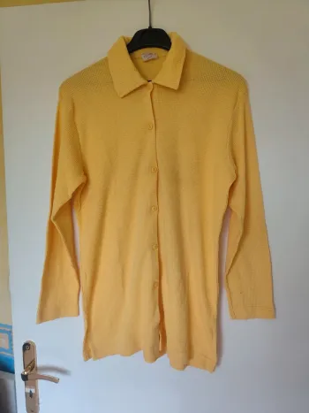 Chemise vintage 42/44 jaune