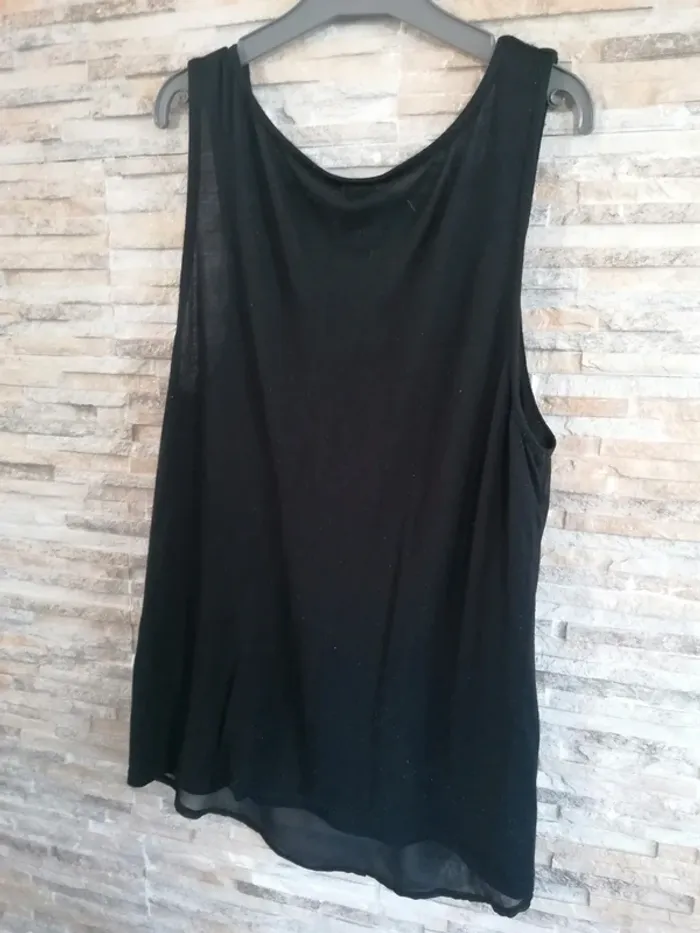 Top / haut noir fluide taille S gemo #Vêtements_femmes_krocaro - photo numéro 7