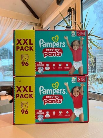 Couche taille 5 en Pants : 192 couches pants